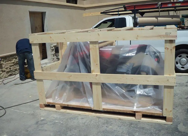 Open Sided Crate for Motorcycle/Bike Shipping Fullerton