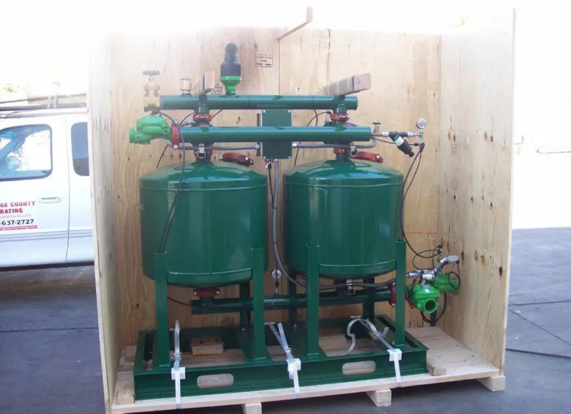 Fully Enclosed Box for Machinery Packaging & Shipping