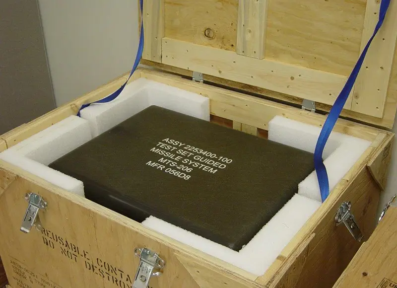 Foam Lined Box for Secure Equipment Shipping/Transport